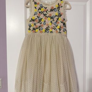 Mini Boden Embroidered Floaty Dress